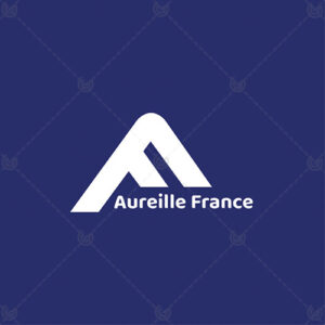 Aureille France Logo, Letter AF logo, A logo