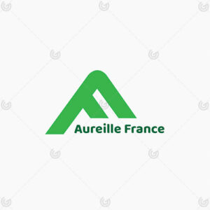 Aureille France Logo, Letter AF logo, A logo
