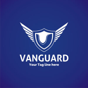 Vanguard logo Template, V logo