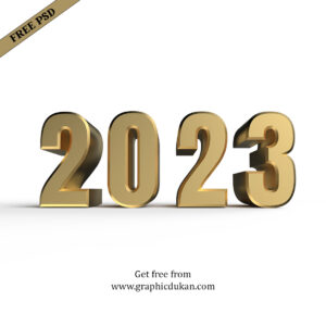 2023 Free PSD, New Year PSD template