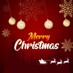 Merry Christmas Free After Effect Video Template