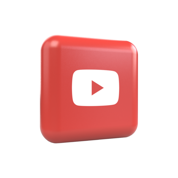 YouTube 3d logo