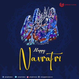 Happy Navratri Social Media Post Free PSD Tempate
