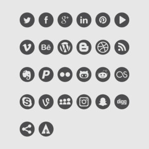 26 Social Media Icon Free