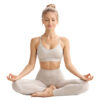 Young Woman Practicing Yoga with lotus pose | Yoga Free PNG 2 Yoga png image