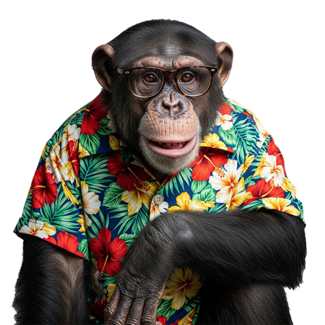 Monkey with Colourfull shirt PNG HD Images Free Download 3 Monkey with Colourfull shirt